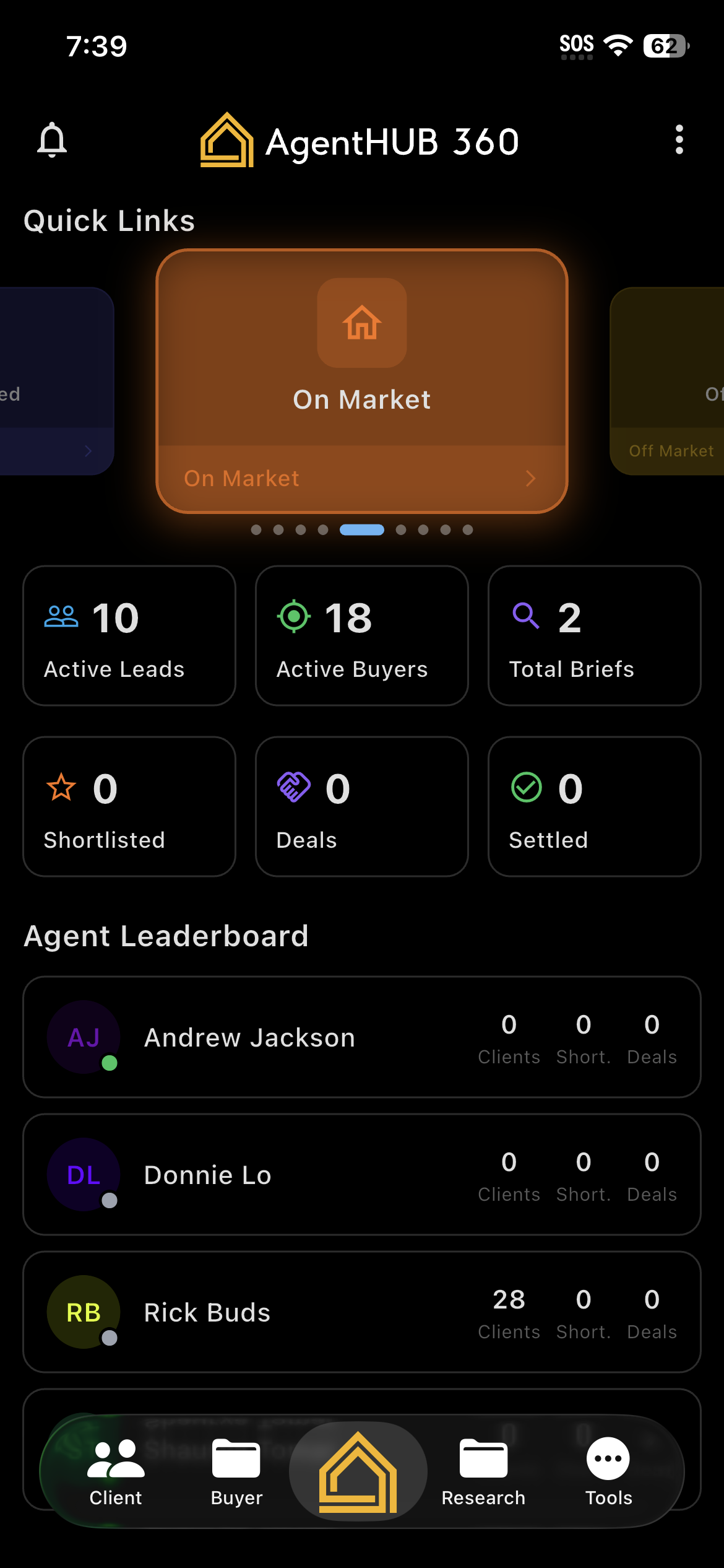 Dashboard